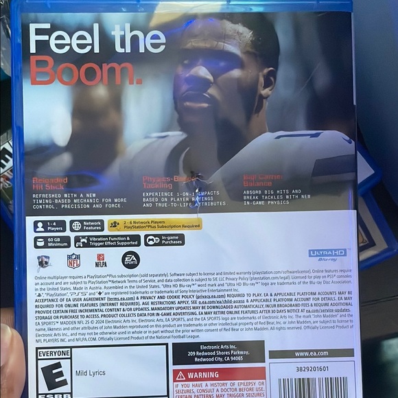 Madden NFL 25 for PS5 - Blue Case - Picture 3 of 3